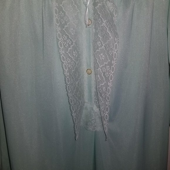 Gilbreath Vintage M Lace Womens Nightgown - Picture 7 of 12